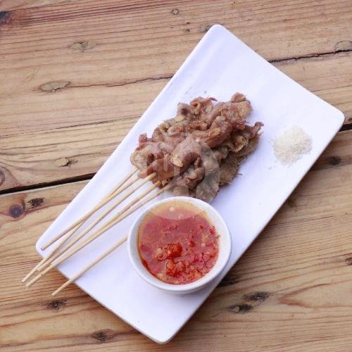 Sate Kulit Ayam 10 Tusuk menu Sate Taichan 21, Pondok Bambu