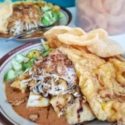 Ketoprak Telor Dadar menu Ketoprak Sedap Malam, Sunyaragi