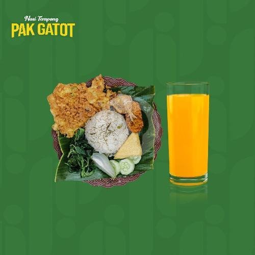 Paket Tempong Ikan Goreng menu Nasi Tempong Pak Gatot, Gegerkalong