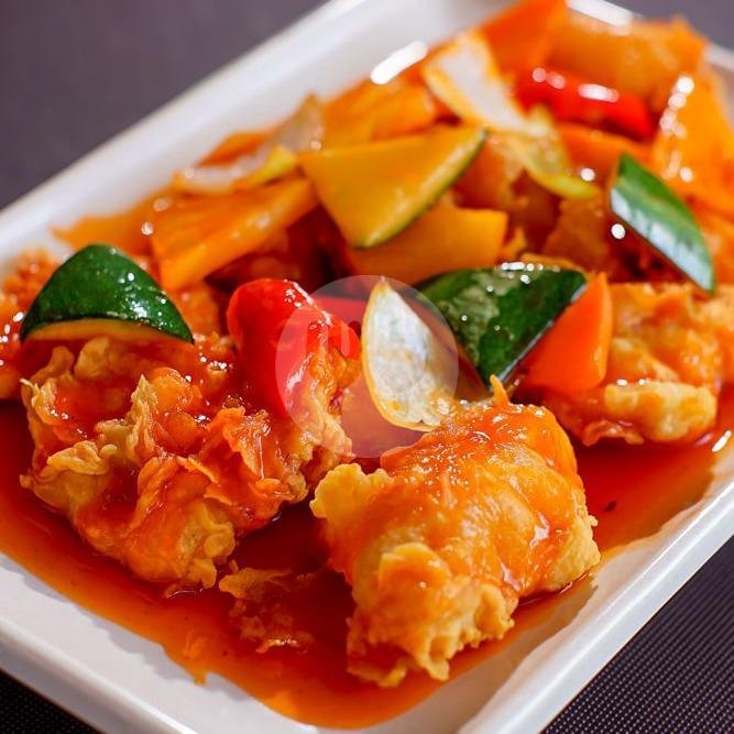 Ayam Telur Asin menu Po Kang, Klojen