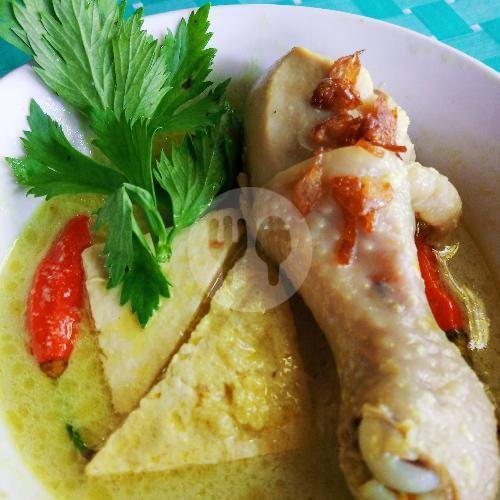 Opor Spesial (Ayam + Telur + Tahu) menu Soto dan Sop Ayam Bu Genduk, Pringgan