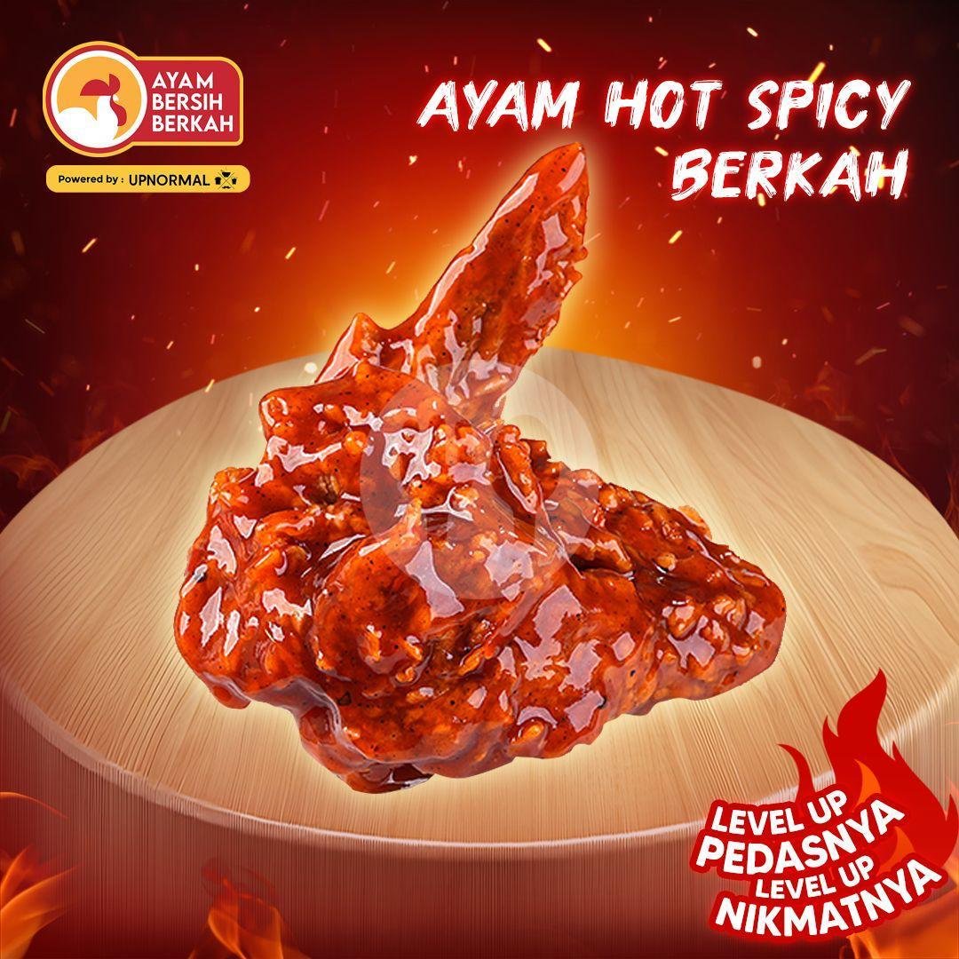 Paket Wings Spicy Berkah menu Ayam Bersih Berkah, Sadakeling