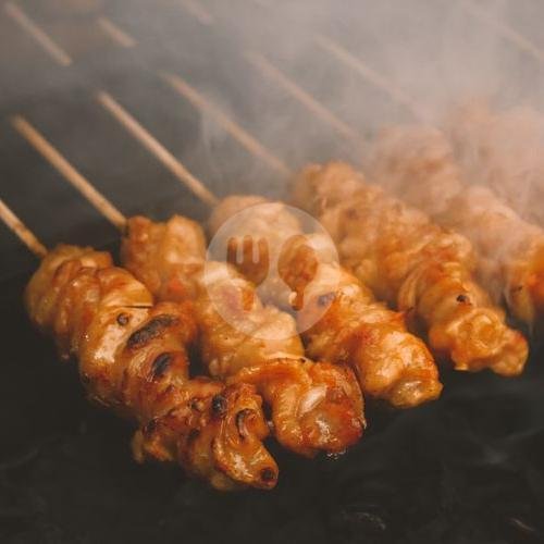 Sate Ayam 15tusuk Campur Kulit+lontong3/nasi menu Sate Madura Pak Asol, Durian