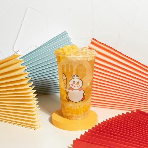 Mango Oats Jasmine Tea menu Mixue, Sutami Bandung