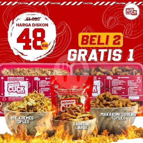 Promo Bulanan Buy 3 Get 1 menu Macaroni Cuck, Manukan Dalam