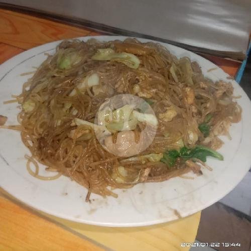 nasi ruwet.ayam.bakso.telur.krupuk menu Bakmi Surabaya Cak Maman, Pedurungan