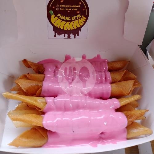 Pisang Crispy Roll Cappucino menu Pisang Keju Ummami, Suromulang