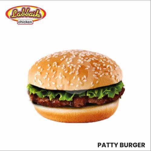 Patty Burger menu Labbaik Chicken, Simpang Lima, Jl. Raya Bandung - Garut