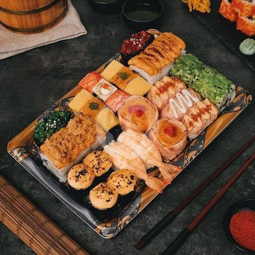 Hokkaido Sushi Platter menu Shigeru Sushi, Grand Indonesia Mall
