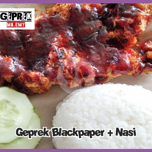 Nasi Geprek Richeese menu Ayam Geprek Mb Emy, Karanganyar Kota