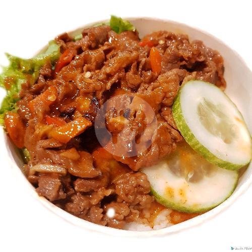 Ayam Geprek Jumbo Sambal Dabu Dabu + Nasi menu Ayam Geprek & Mie Station Panggon Srawung, Menteri Supeno