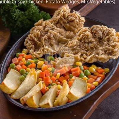 Chicken Hot Rice With Egg menu JOJU STEAK, Tambora