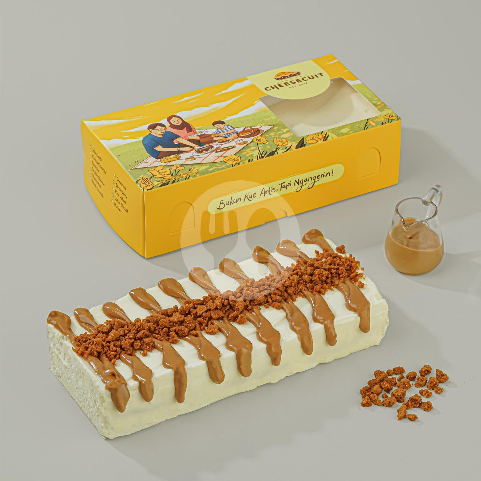 Cheesecuit Choco Chrunchy menu Bandung Cheesecuit, Cimahi