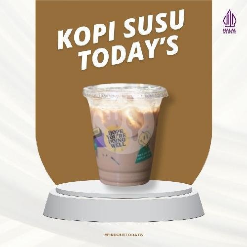 Es Kopi Susu Todays menu Todays Coffee, Cipedes