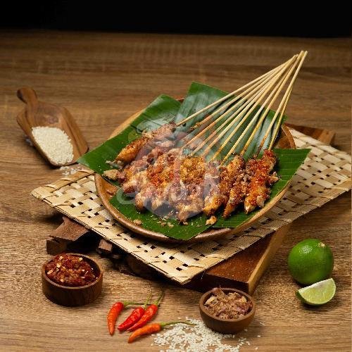 Sate Kulit Goreng menu Sate Asin Garuda, Kedungsari