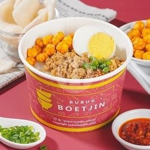 Bubur Sapi Crunchy Corn Ball menu Bubur Boetjin, Palmerah
