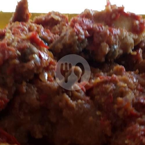 Nasi Ayam Balado menu Rumah Makan Padang Ridho Jaya, Timoho