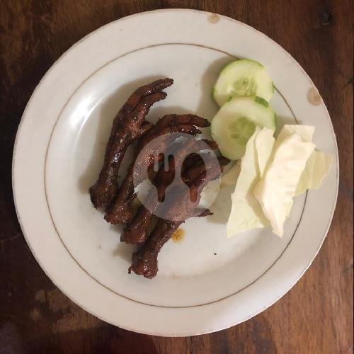 Kulit Bakar menu Ayam Bakar Ayem Tentrem Pak Di, Laweyan