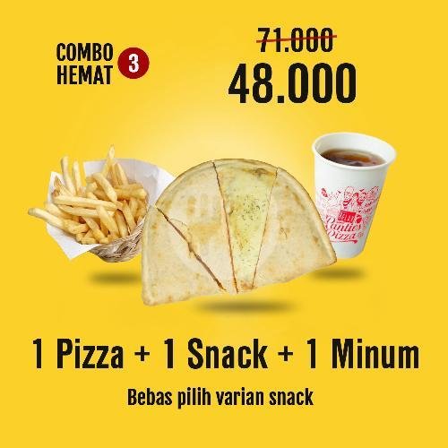 Combo Hemat 4 menu Panties Pizza, Taman Siswa