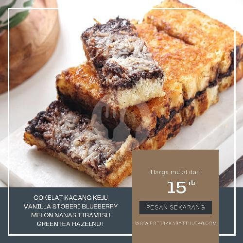 Roti Bakar Trust Me menu Bakmi Jawa Mas Akhid (Asli Gunungkidul), Mlati
