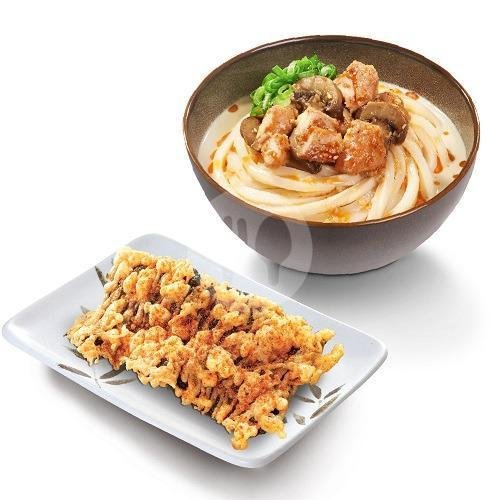 Paket Maru B menu Marugame Udon & Tempura, Semeru Malang