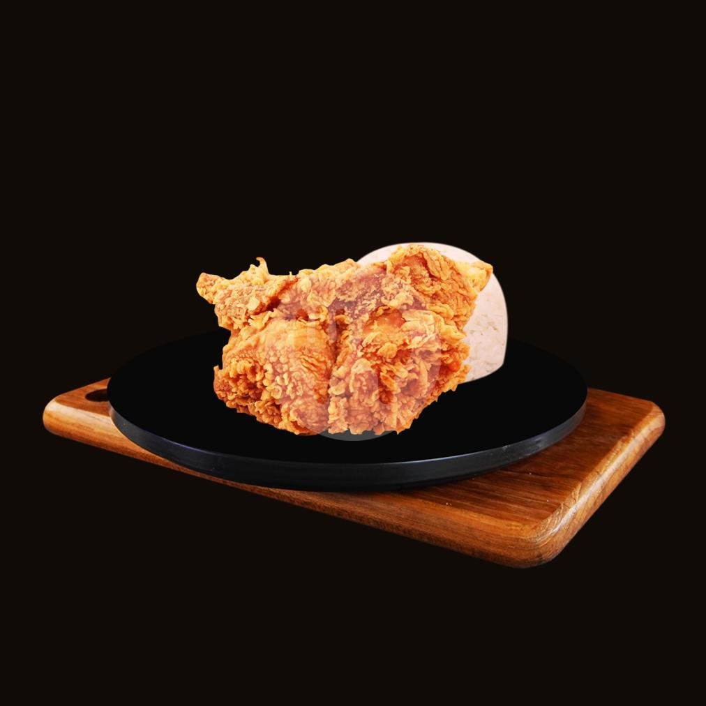 Paket Ori Paha Bawah Orange menu Lazatto Chicken & Burger, Paseh