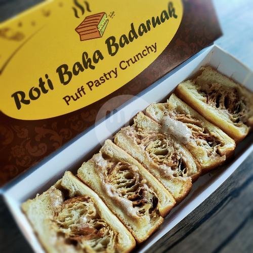 Green Tea Crunchy menu Roti Baka Badaruak, By Pass