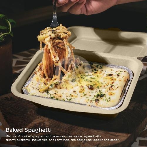Basil Spaghetti with Chicken Katsu menu Canabeans Bintaro, Pondok Aren