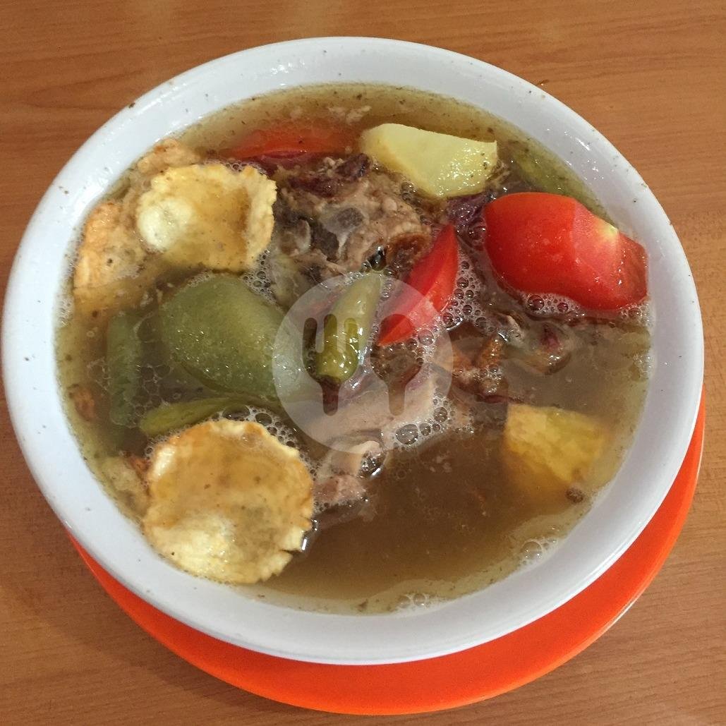 Sop Kambing menu Sate Kambing Haji Nawi, Pondok Bambu