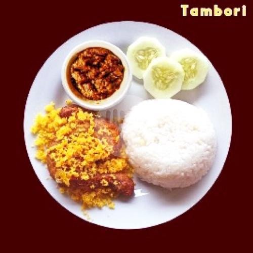 Nasi + Ayam Goreng Tulang Lunak + Sambal Tambori menu Ayam Goreng Presto Tambori, Banyuraden