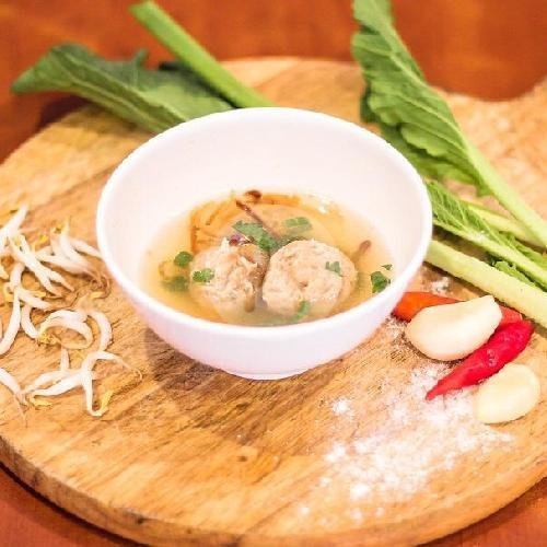 Bakso Besar Polos menu Bakso Irfan Hakim, Bandung