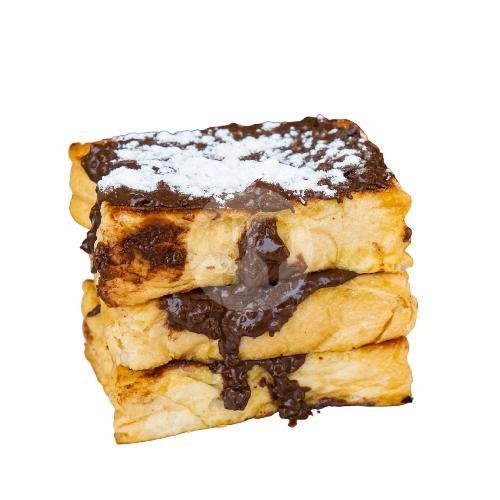 Tiramisu Cookies Toast menu Kopi Kellon, Sriwijaya