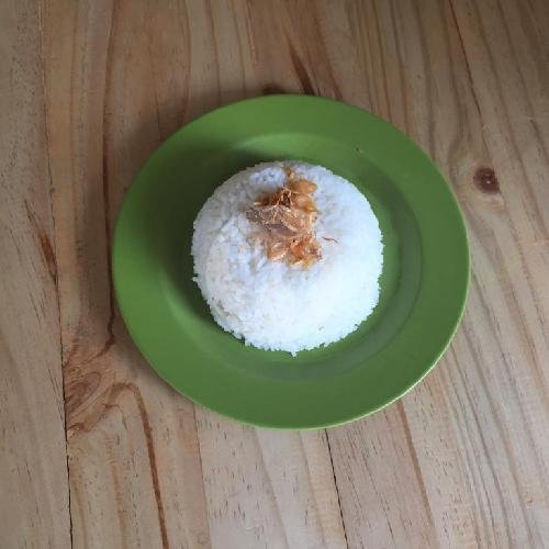 Nasi Uduk menu Pecel Lele Mas Mukarom, Griya Sumber Sari