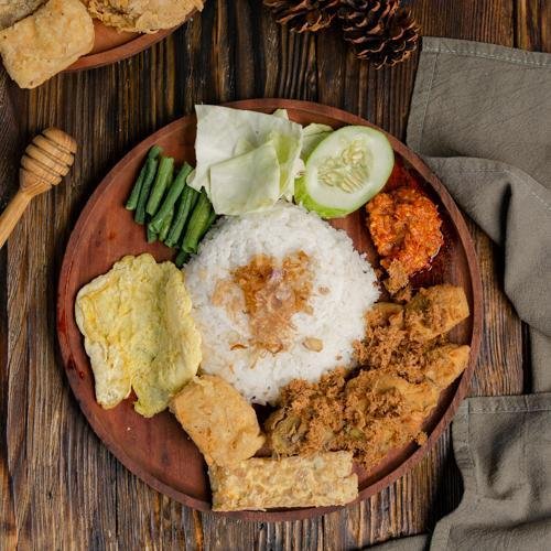 Nasi Gilda Aka Nasi Gila menu Mursida, Jember