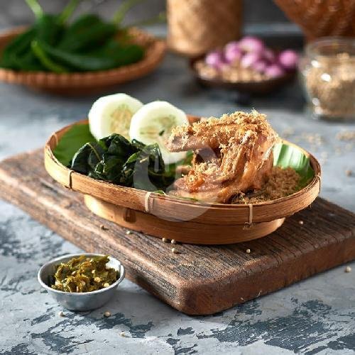 Ajam Ingkung Bakar menu Ayam Goreng Lombok Idjo, Kartoharjo