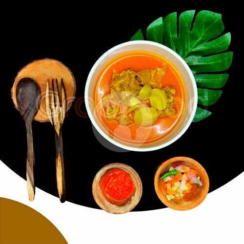 Gulai Kambing menu Nasgor Rempah Bang Chekel, Batu