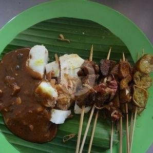 Sate (10 tusuk) Tanpa Ketupat menu Sate Padang Jaso Kawan, Terusan Jakarta