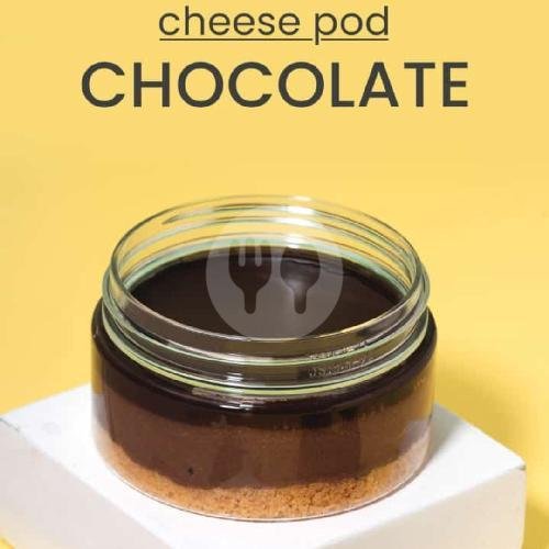 1 Slice Mille Crepes + 2 Jar Cheesepod menu First love patisserie, paris van java