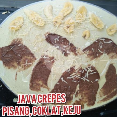 Crepes Green Tea Variasi 1 Topping menu Java Crepes, Arcamanik