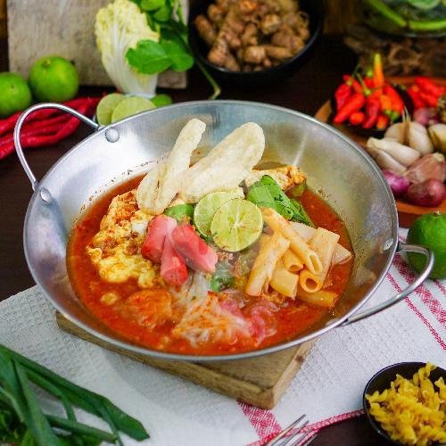 Seblak Ceker menu Seblak Ngambek, Gringging