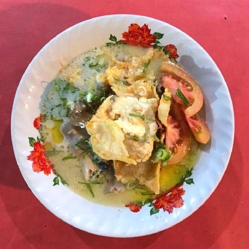 Nasi Putih menu SOP KAKI KAMBING & SAPI 999 TUJUH SAUDARA
