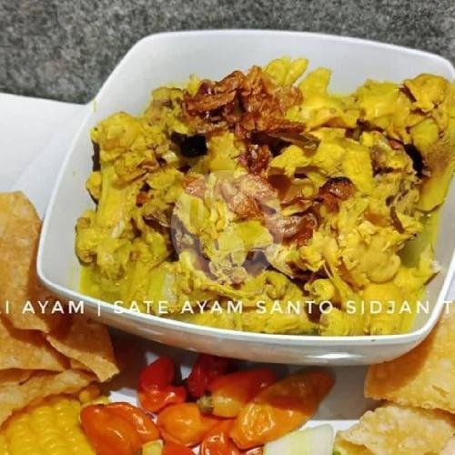 Gulai Tulang Ayam. menu Warung Sate Ayam Santo Sidjan, Diponegoro