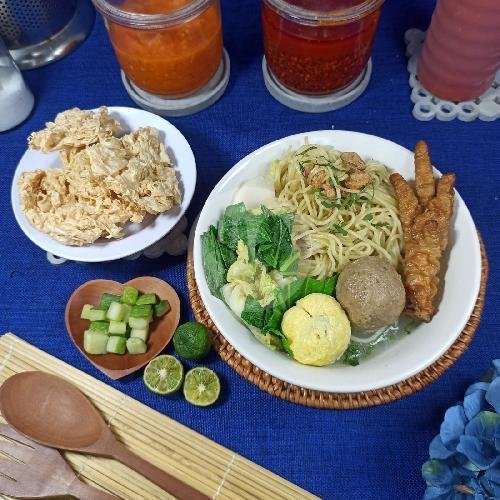 Paket D menu Bakso Lima Saudara, Ruko Barat 08 Mustika Hegar