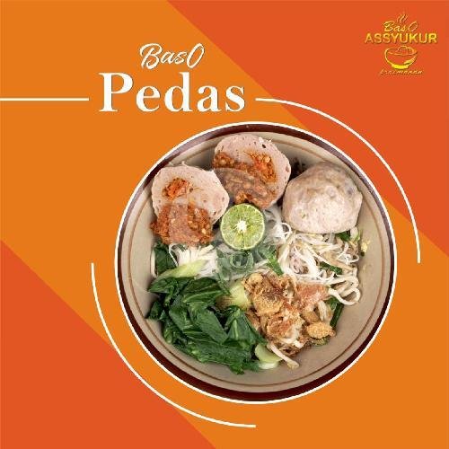 Tahu Baso menu Mie Baso As-Syukur Bunderan Gobras