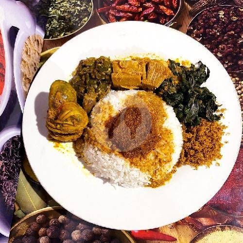Nasi Telur Gulai menu Masakan Padang TOP Ampera Diponegoro, Samping Indomaret Diponegoro