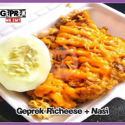 Nasi Geprek Sambal Korek Super Pedas (Cabe 15-20) menu Ayam Geprek Mb Emy, Karanganyar Kota