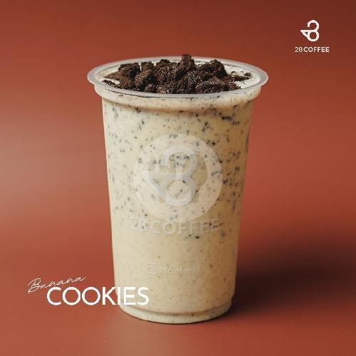 Choco Banana Frappe menu 28 Coffee, Godean