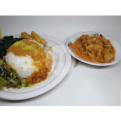 Paket Nasi Ati Ampela menu RM Padang Mahkota Minang