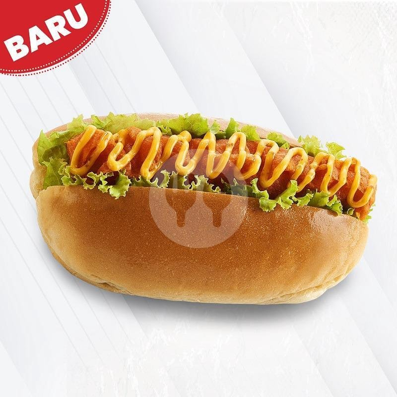 Blackpepper Chicken Sandwich menu CFC, Stasiun Tegal