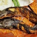 Nasi Telor Penyet menu Kedai Si Mbok, Delta Plaza